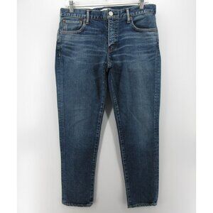 Mous sy Vintage Jeans 29 Slim Straight Crop Denim Pants Made In Japan